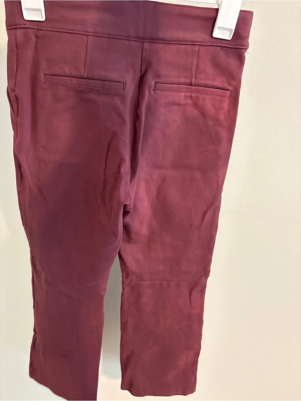 SPANX perfect pant Ponte Bootcut Pants in Deep Burgundy